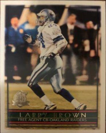 Larry Brown #67 1996 Topps Football