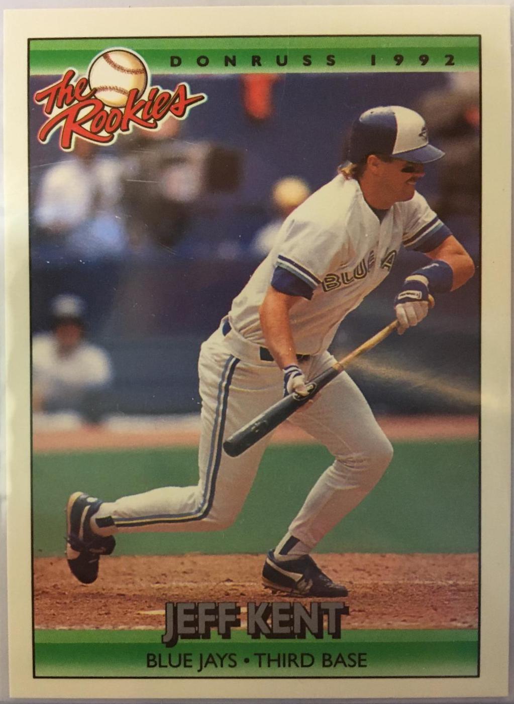 Jeff Kent #61 Baseball Cards 1992 Panini Donruss Rookies