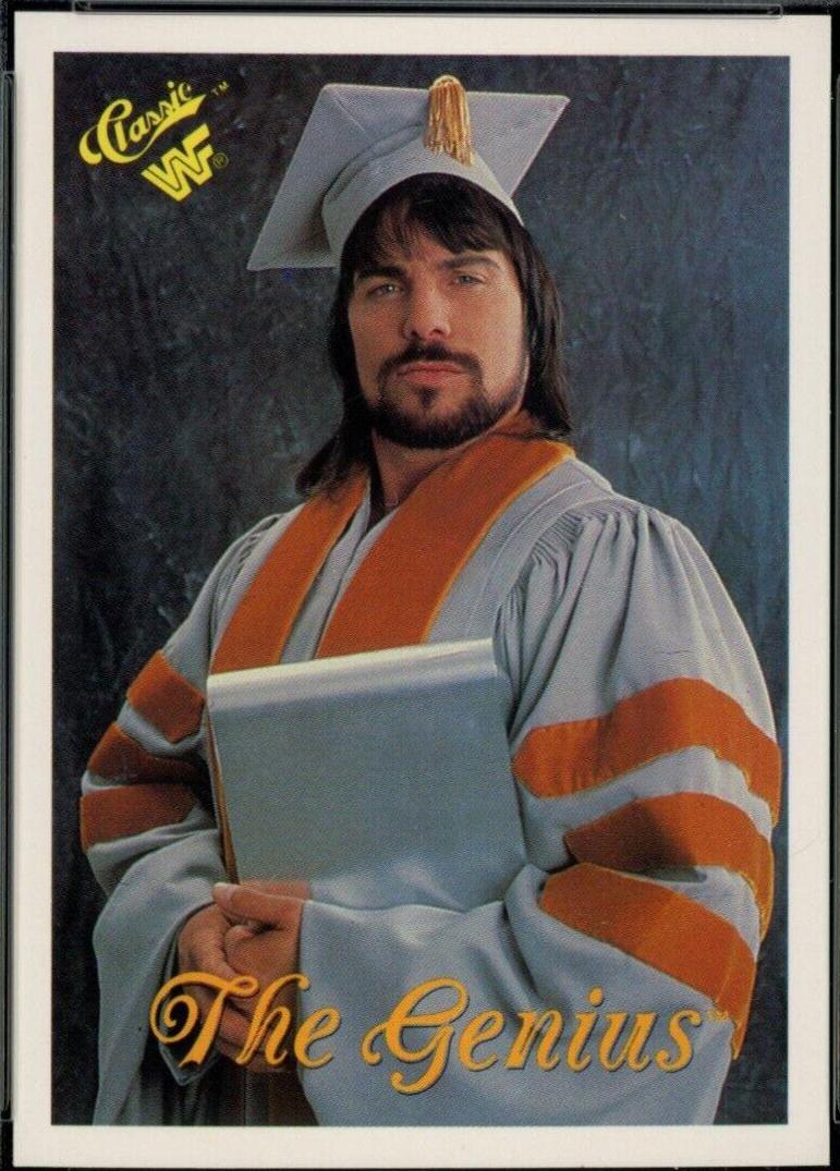 The Genius #32 Wrestling Cards 1990 Classic WWF