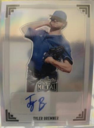Tyler Bremner #91A-TB1 2024 Leaf Metal 1991 Autograph Baseball