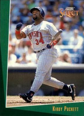 Kirby Puckett #4 Baseball Cards 1993 Score Select