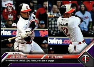 Jose Miranda, Kyle Farmer