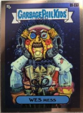 WES Mess #CE-233 2023 Garbage Pail Kids Chrome