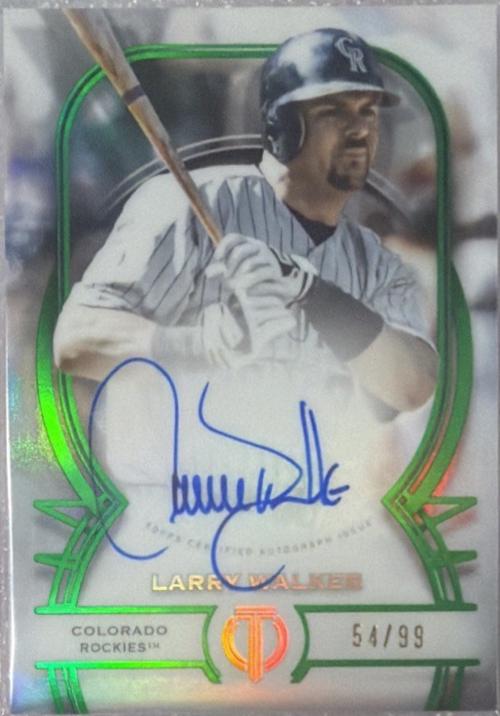 Larry Walker #TA-LW 2026 Topps Tribute Baseball Tribute Autographs