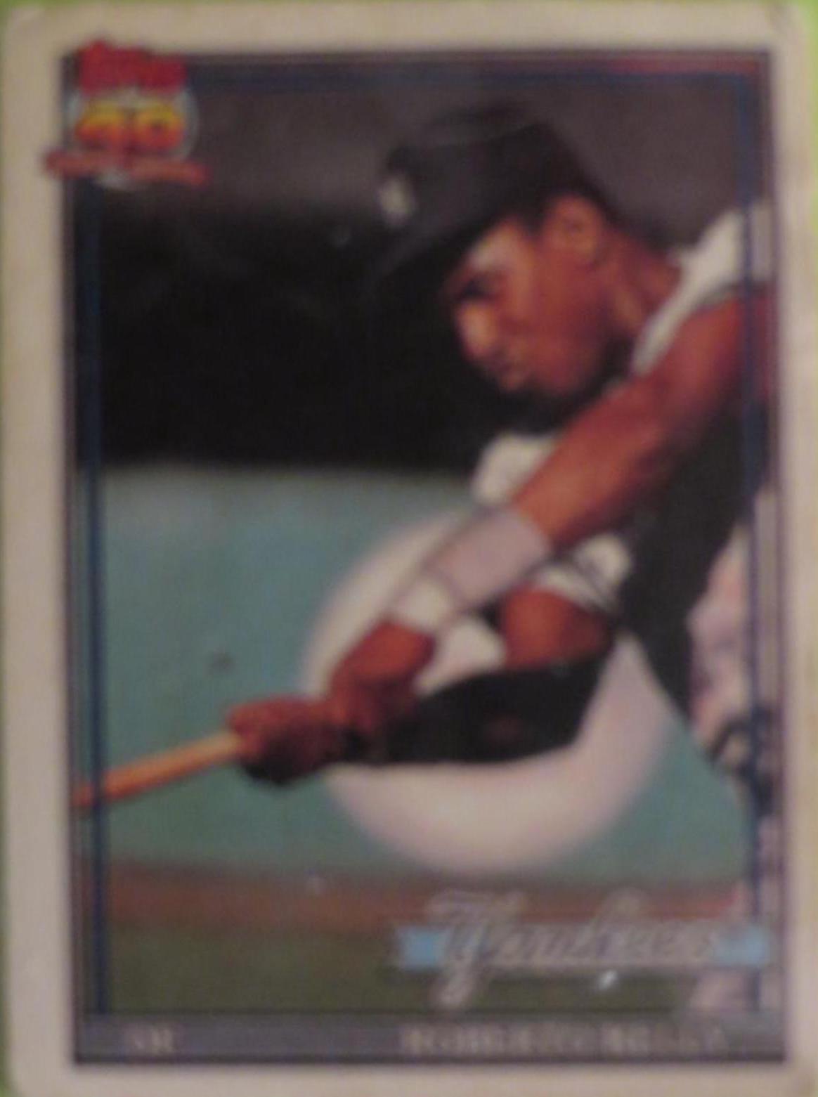 Roberto Kelly #16 Baseball Cards 1991 Topps Micro