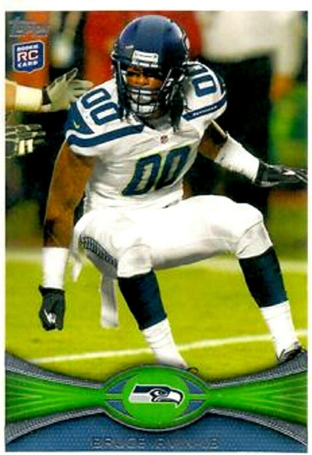 Bruce Irvin #44 Football Cards 2012 Topps