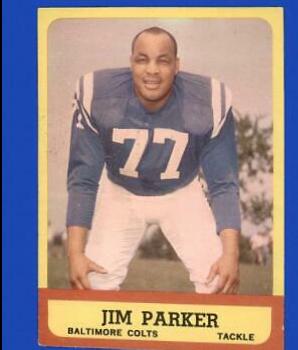 Jim Parker #5 Football Cards 1963 Topps
