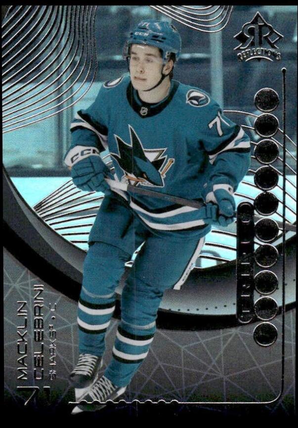 Macklin Celebrini #TDR-12 Hockey Cards 2024 Upper Deck Triple Dimensions Reflections
