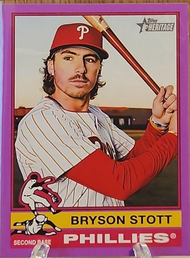 Bryson Stott [Light Purple Border] #135