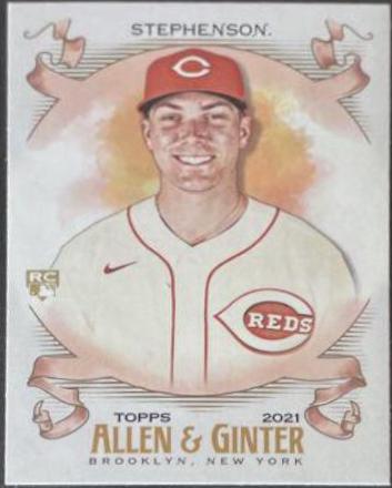 Tyler Stephenson #299 Baseball Cards 2021 Topps Allen & Ginter