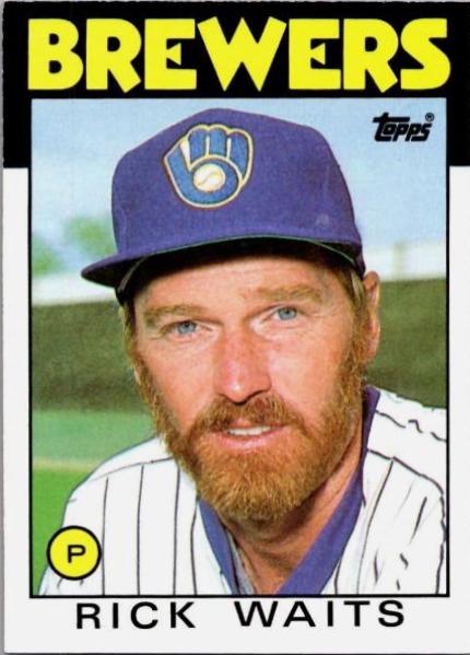Rick Waits (1986 Topps)