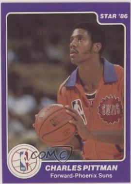 Charles Pittman #39 Basketball Cards 1985 Star