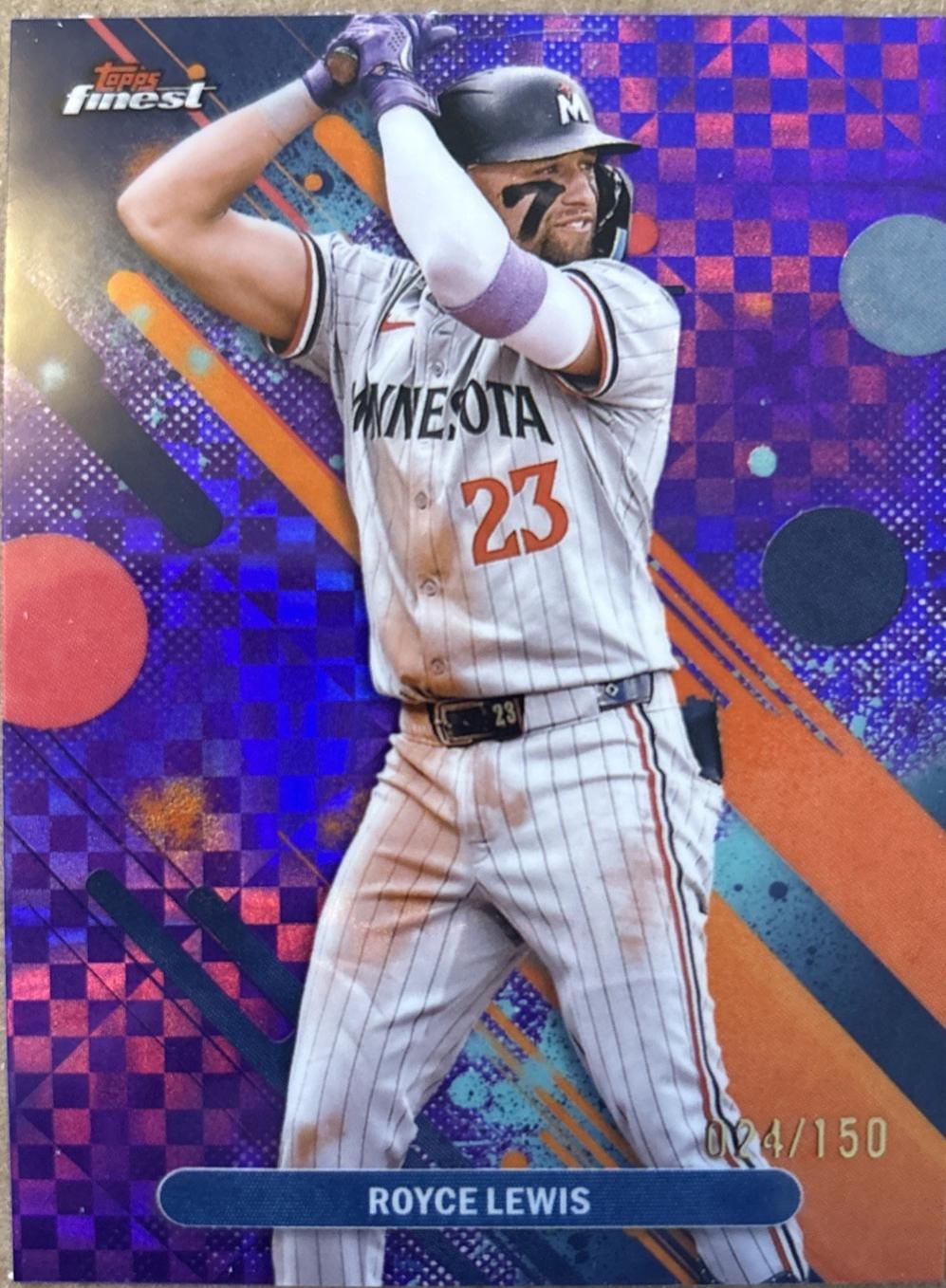 Royce Lewis [Purple Checkerboard Refractor] #74
