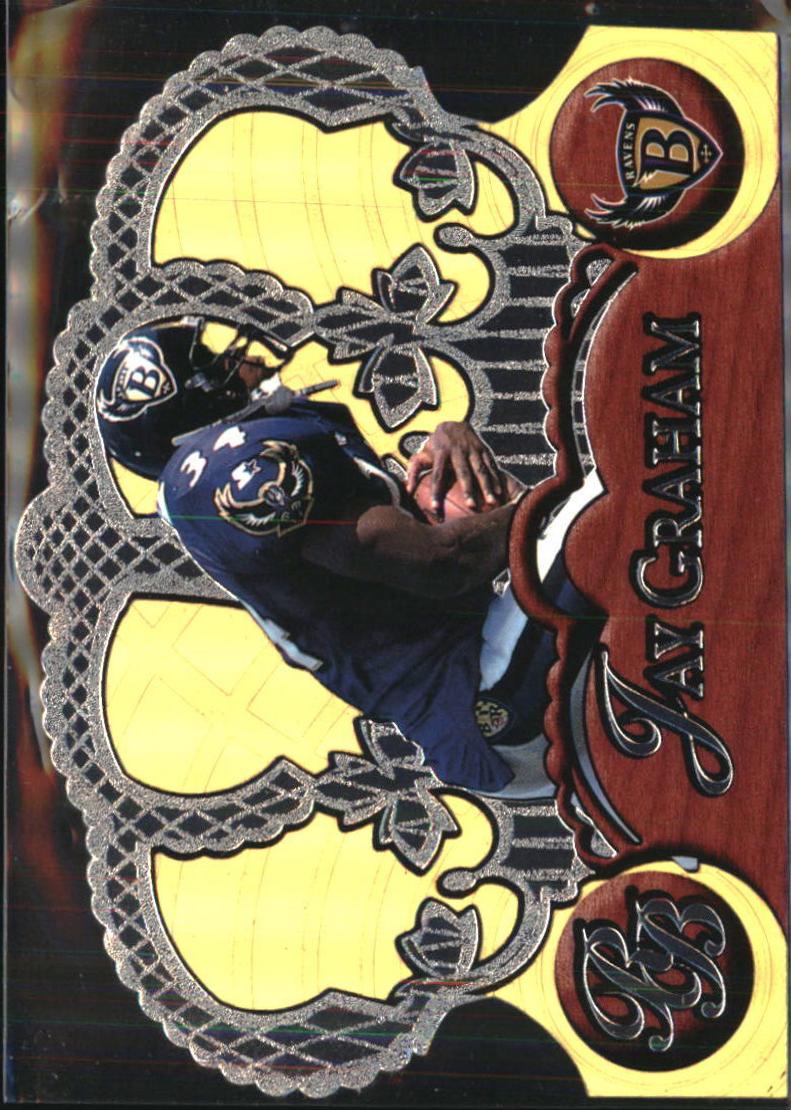 Jay Graham #11 Football Cards 1997 Pacific Crown Royale