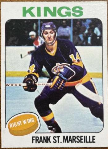 Frank St. Marseille #15 Hockey Cards 1975 O-Pee-Chee