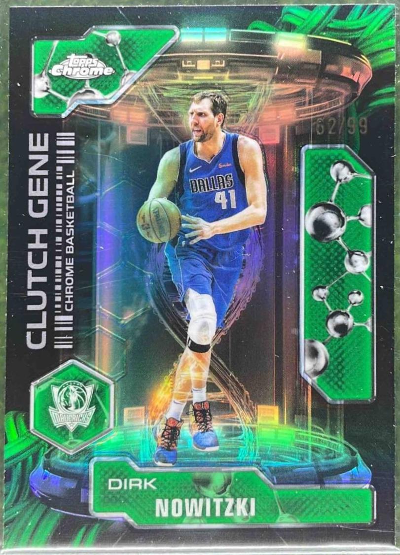 Dirk Nowitzki [Refractor Green] #CG-22