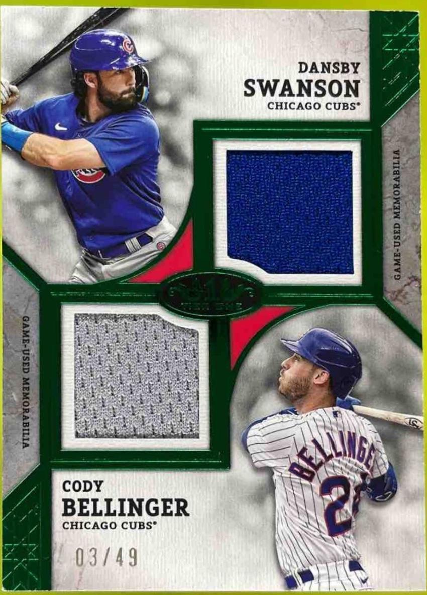 Dansby Swanson / Cody Bellinger [Green] #DPR-SB