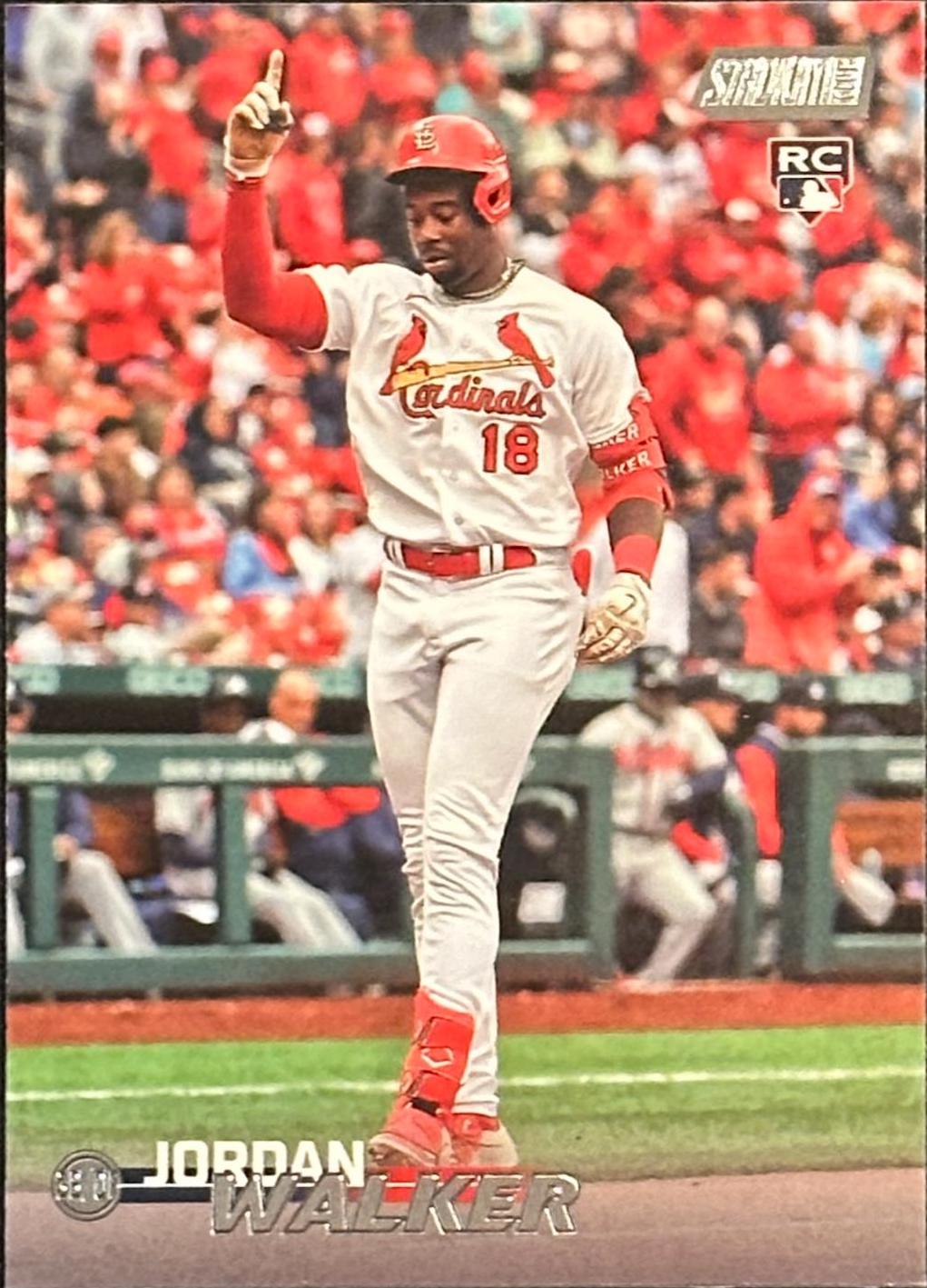 Jordan Walker #164 Baseball Cards 2023 Stadium Club