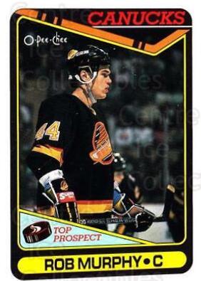 Rob Murphy #37 Hockey Cards 1990 Topps Tiffany