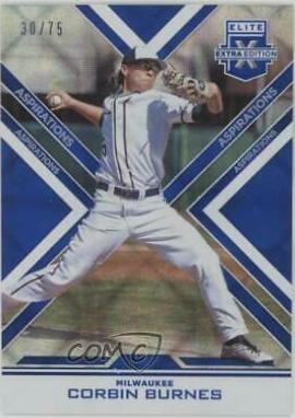 Corbin Burnes [Aspirations Blue] #87