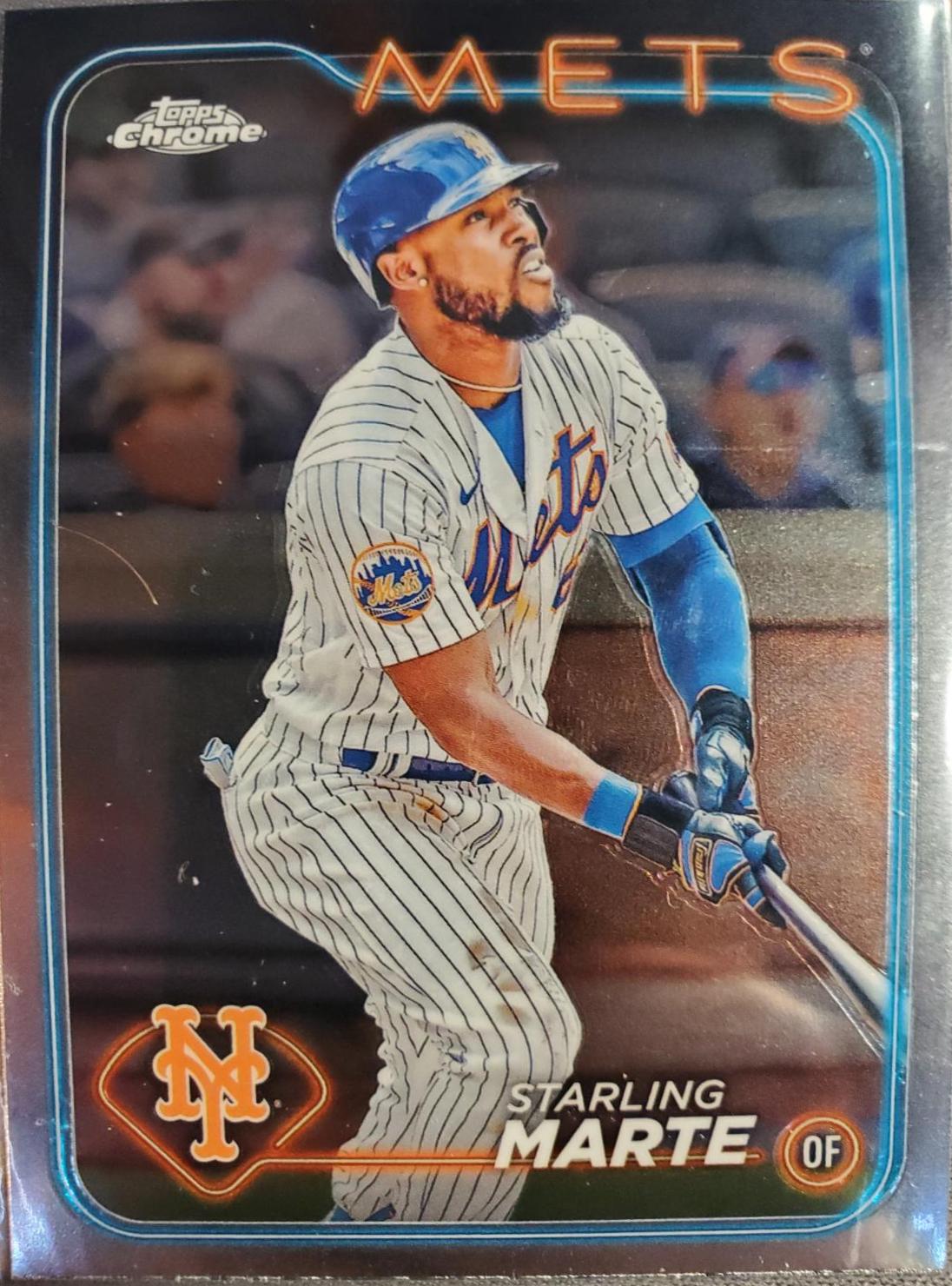 Starling Marte #257 Baseball Cards 2024 Topps Chrome