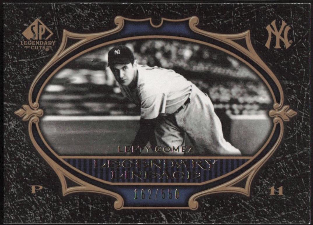 Lefty Gomez #171 2007 Sp Legendary Cuts Baseball