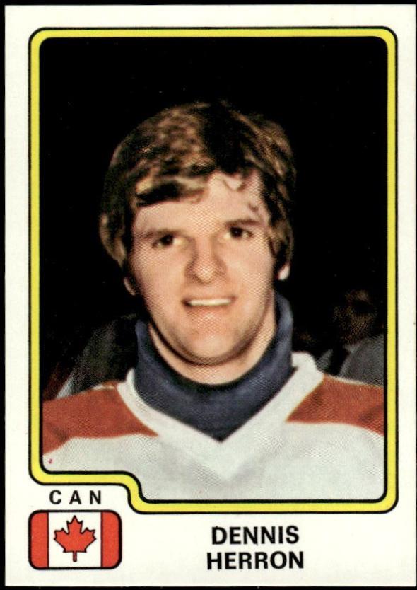 Dennis Herron #52 Hockey Cards 1979 Panini Stickers