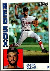Mark Clear #577 Baseball Cards 1984 Topps Prices