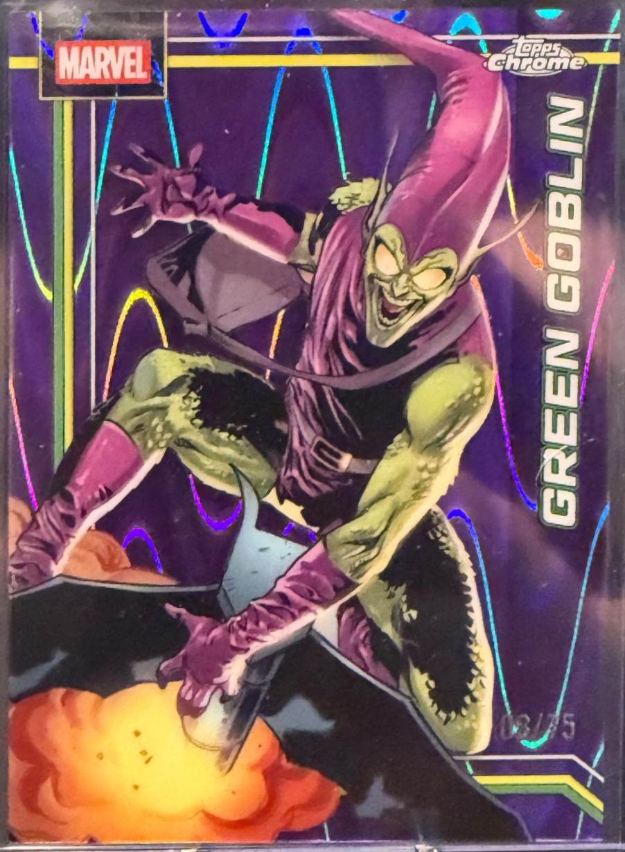 Green Goblin Purple RayWave Refractor