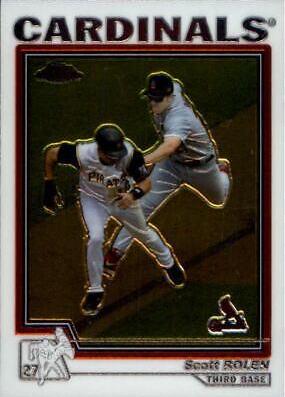 Scott Rolen #325 2004 Topps Chrome Baseball