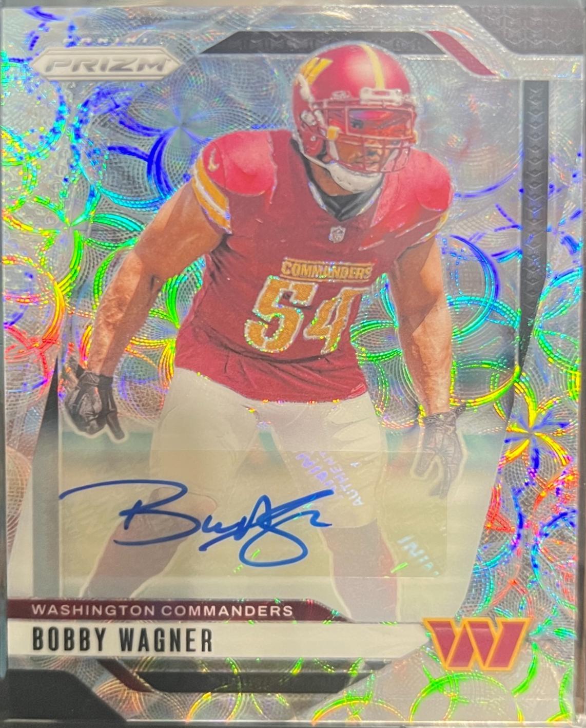 Bobby Wagner #293 2024 Panini Prizm Autograph Football