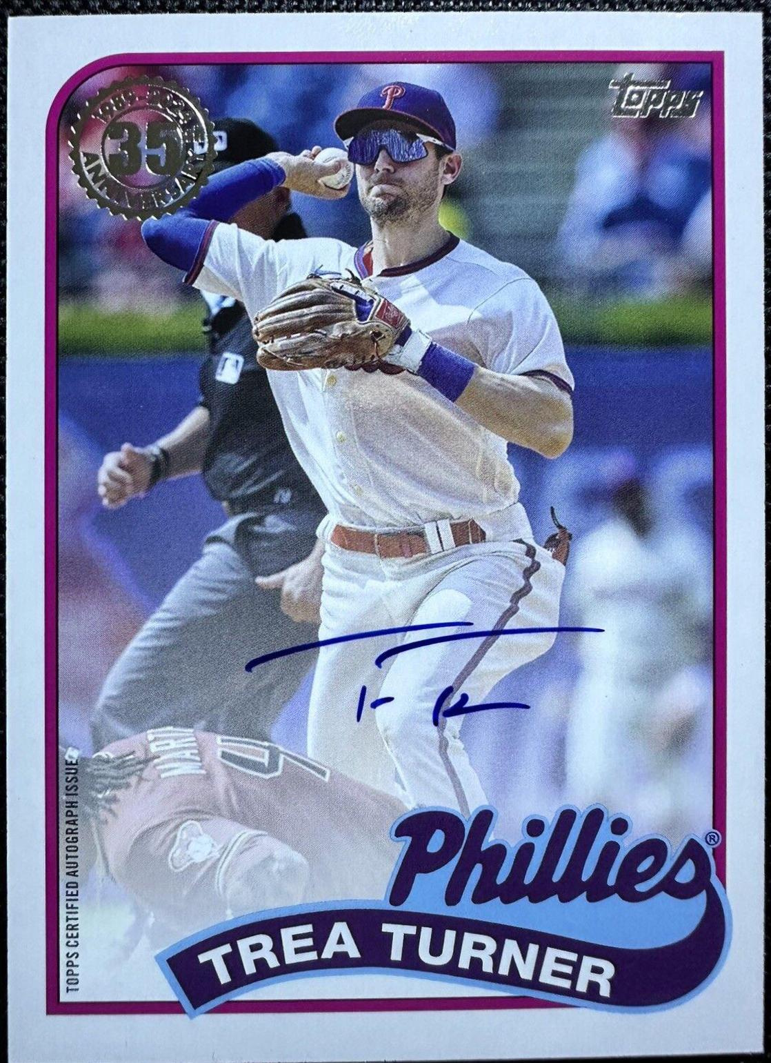 Trea Turner #89BA-TT