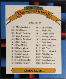 Checklist 1-26