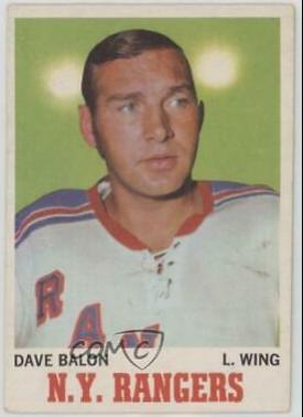 Dave Balon #61 1970-71 O-Pee-Chee Hockey