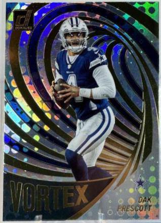 Dak Prescott #VOR-10 Football Cards 2023 Panini Donruss Vortex