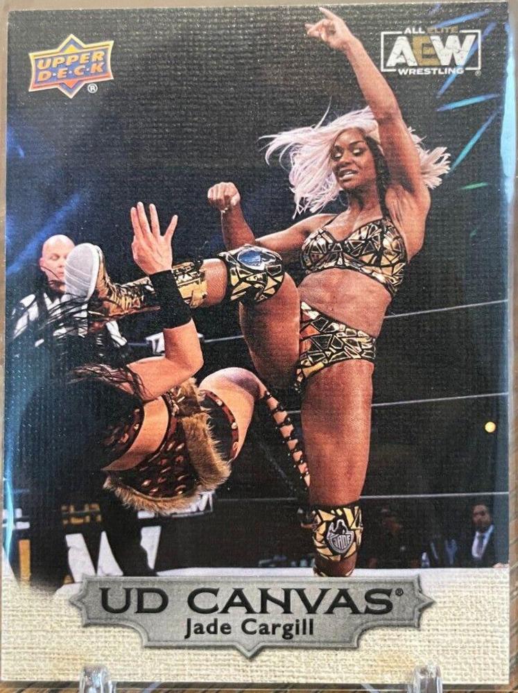 Jade Cargill #C26 Wrestling Cards 2022 Upper Deck AEW UD Canvas