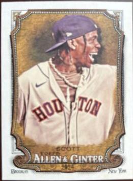 Travis Scott #274 Baseball Cards 2024 Topps Allen & Ginter