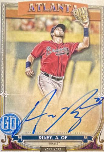Austin Riley #AR Baseball Cards 2020 Topps Gypsy Queen Autographs