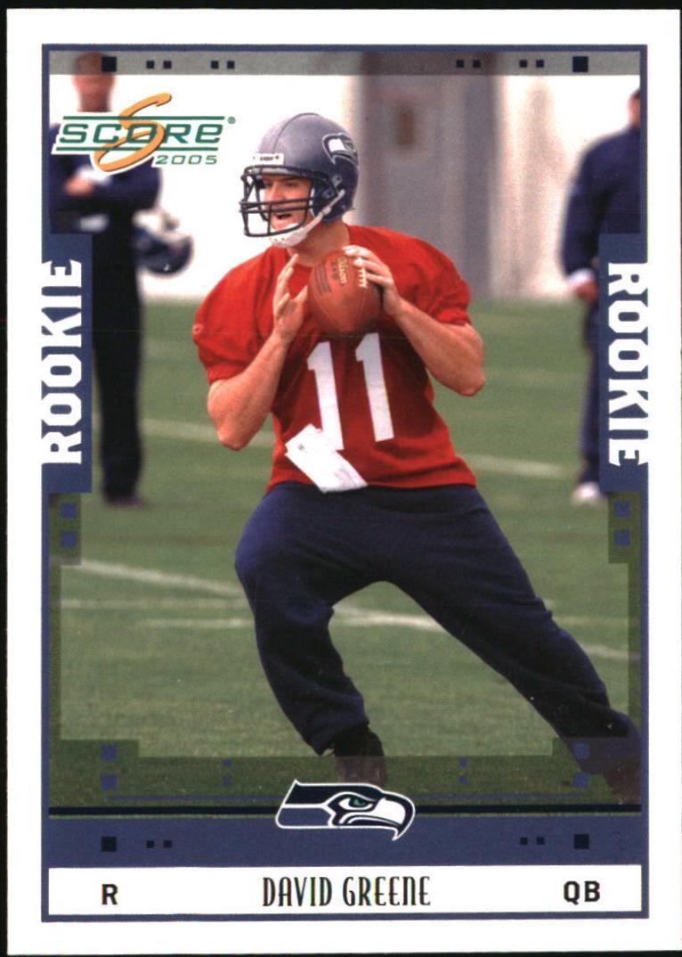 David Greene #374 2005 Panini Score Football