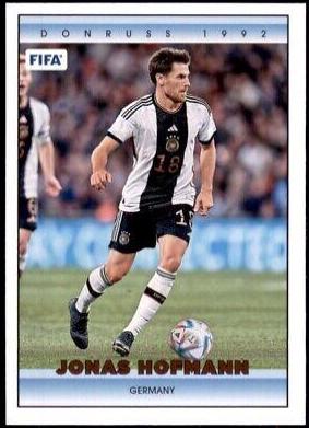 Jonas Hofmann #11 Soccer Cards 2022 Panini Donruss 1992 Tribute