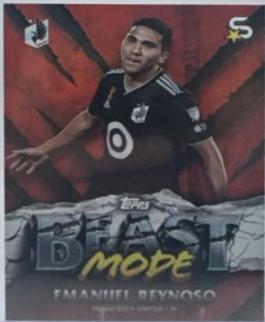 Emanuel Reynoso #BM-23 Soccer Cards 2024 Topps Superstars MLS Beast Mode