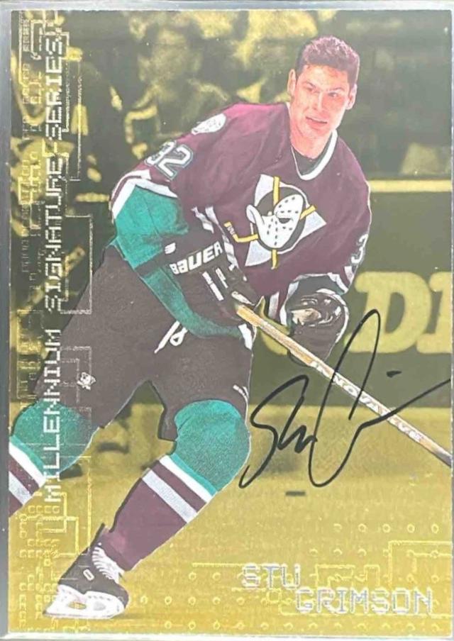 Stu Grimson [Autograph Gold] #6