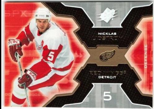 Nicklas Lidstrom #35 2006 Spx Hockey