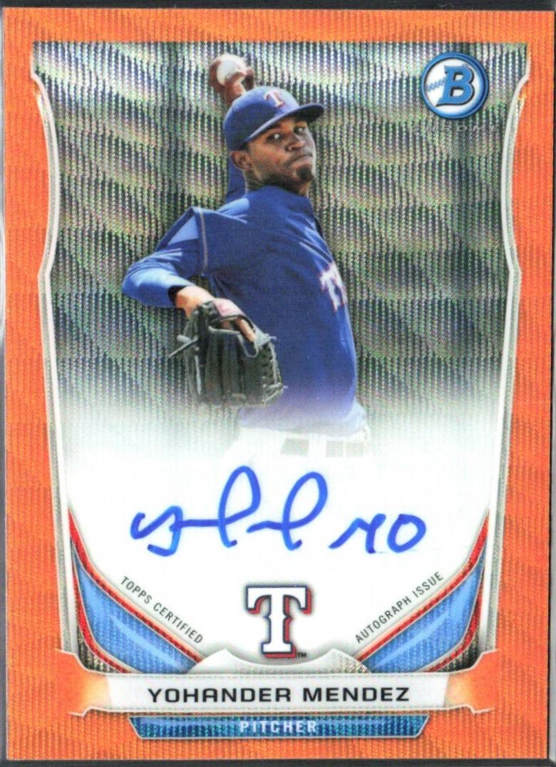 Yohander Mendez [Chrome Orange Refractor] #YM