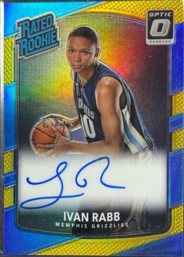 Ivan Rabb [Autograph Gold] #156