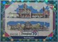 Town Square [Aqua Electric Dots] | 2025 Topps Disneyland 70th Anniversary