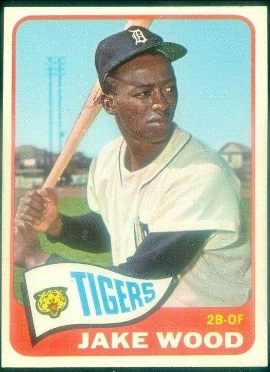 Jake Wood #547 1965 Topps Baseball