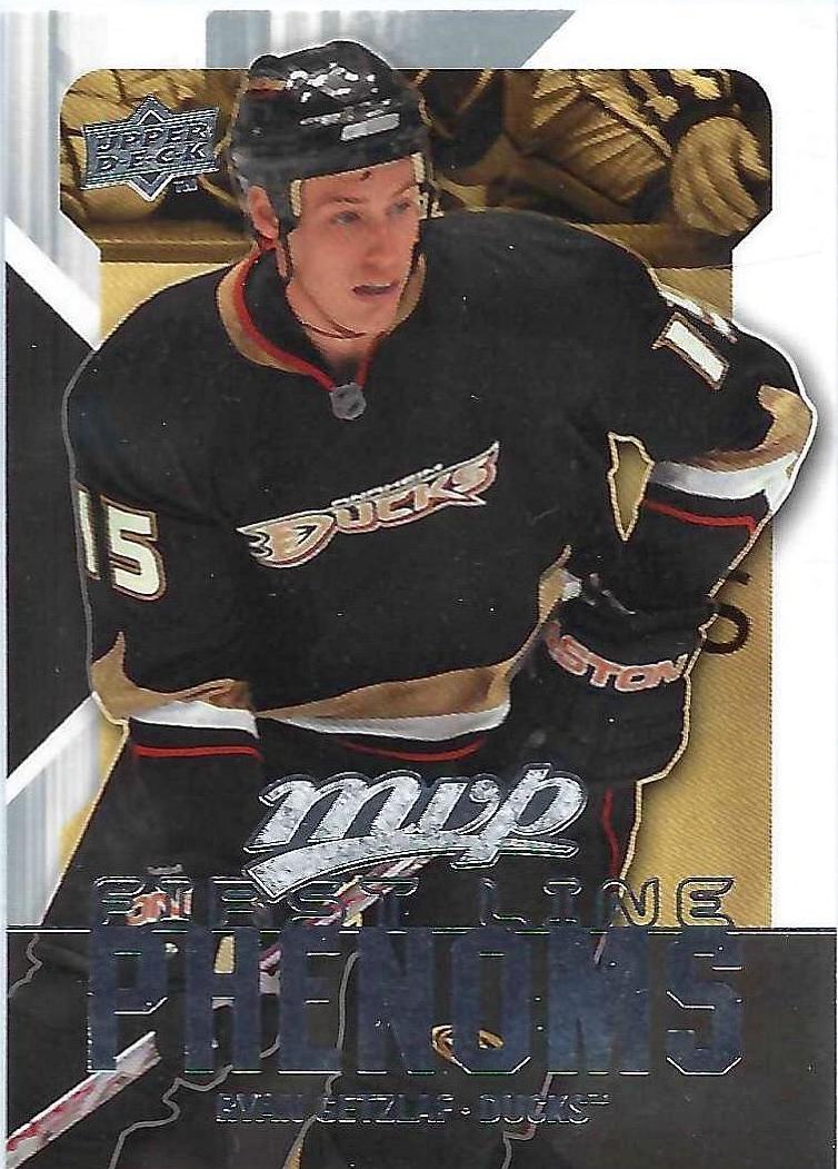 Ryan Getzlaf #FL11 Hockey Cards 2008 Upper Deck MVP First Line Phenoms
