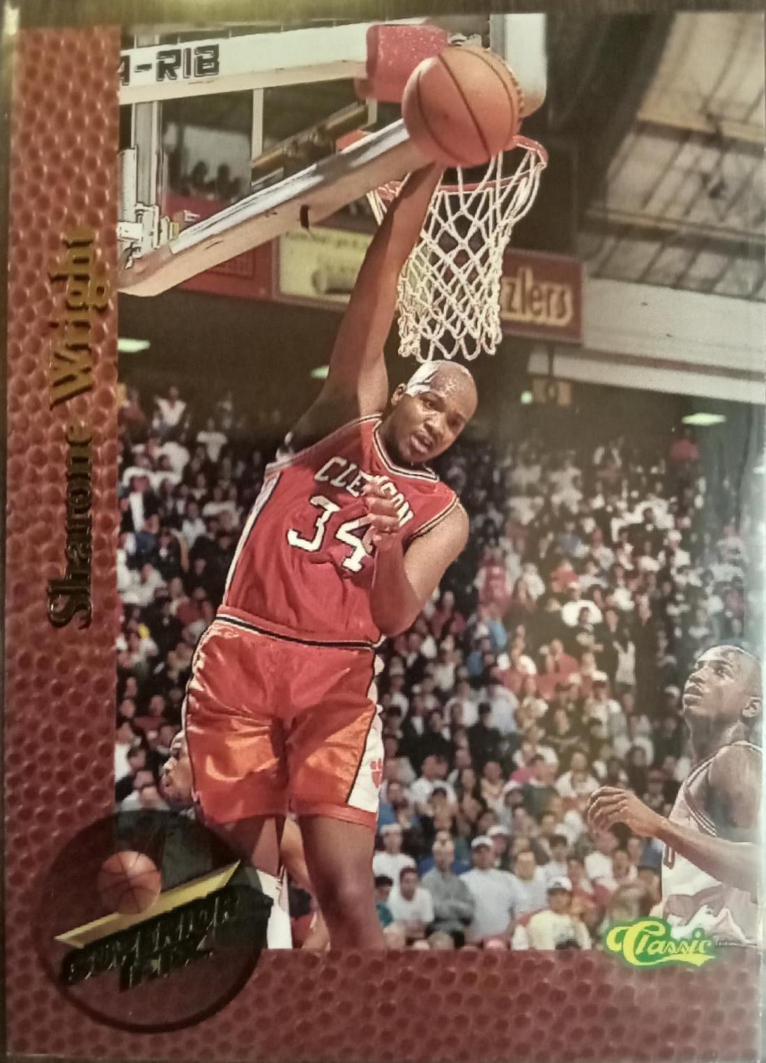 Sharone Wright #6 Basketball Cards 1995 Classic Superior Pix