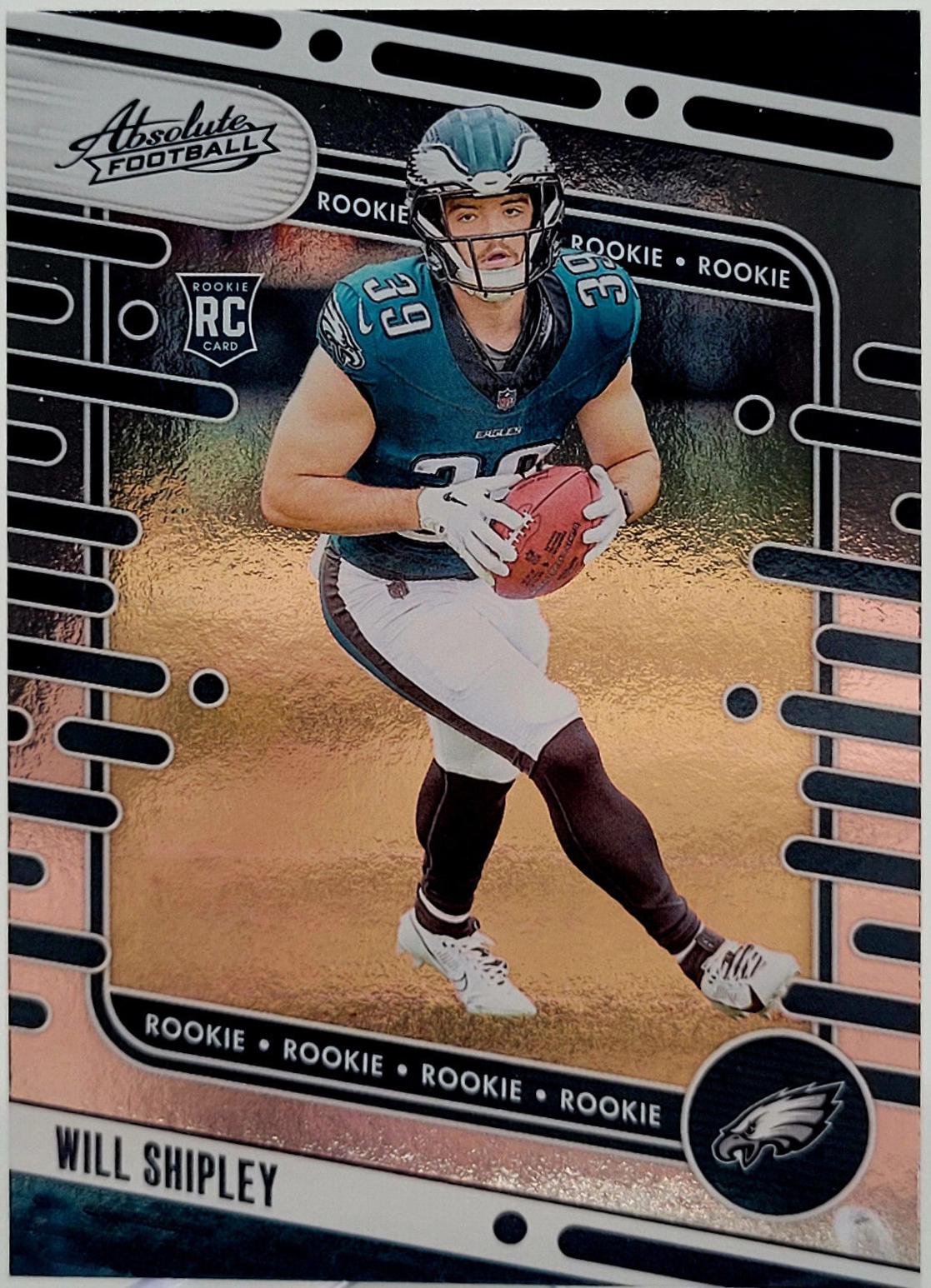 Will Shipley #187 2024 Panini Absolute Football